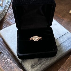 Wedding Set - Rose Gold